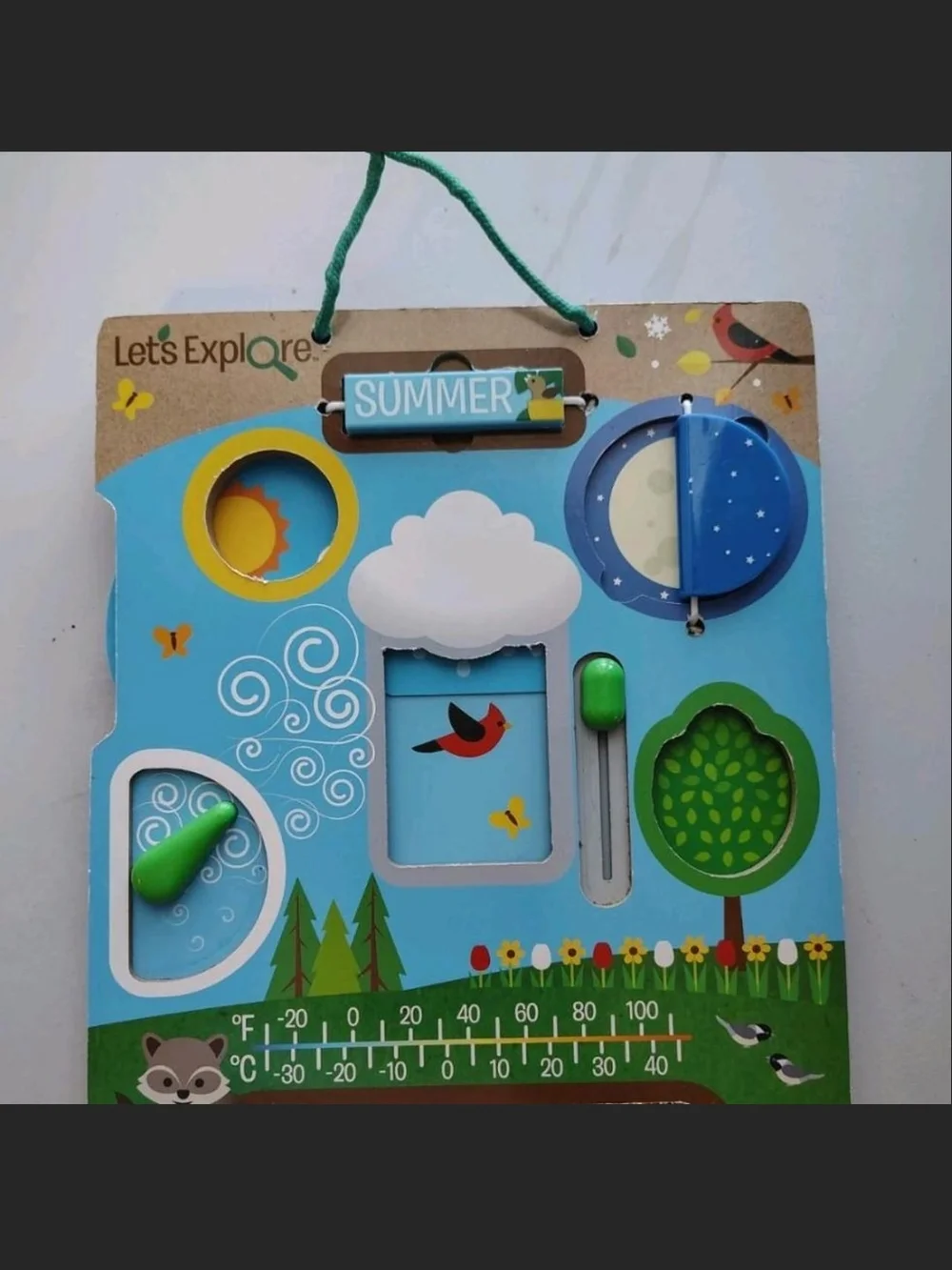 Melissa And Doug Wooden Seasons Busy Board